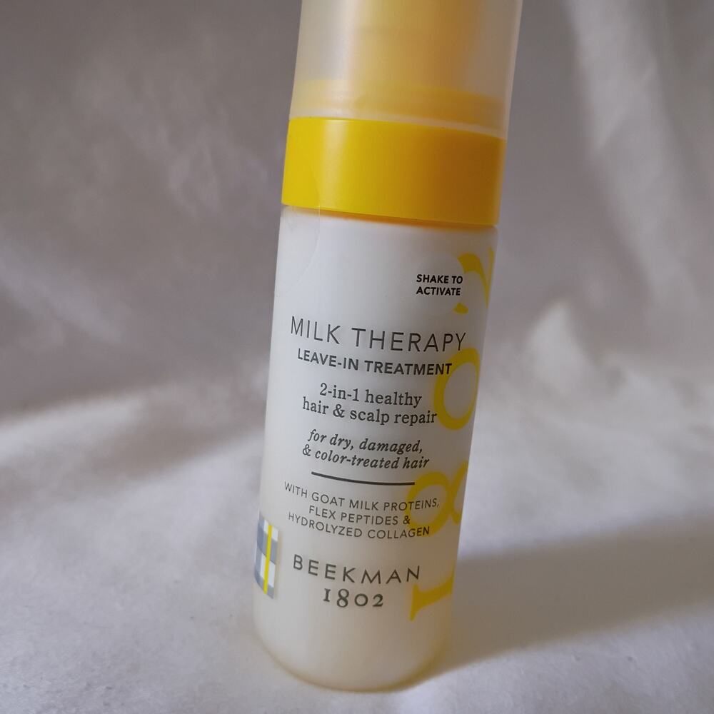 Beekman 1802 Milk Therapy 2 oz Leave-In Treatment 2-in-1 Hair & Scalp Repair